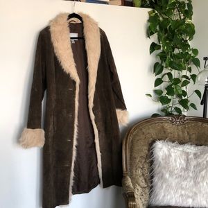 Vintage leather coat